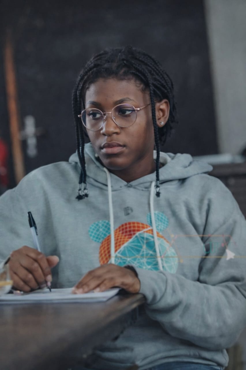 Étudiant en cours